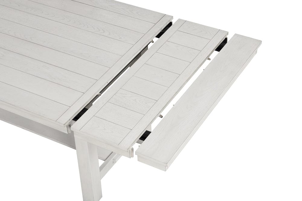 Furniture of America - Ferrone Dining Table in Rustic White Oak - FM3429WH-T View 7