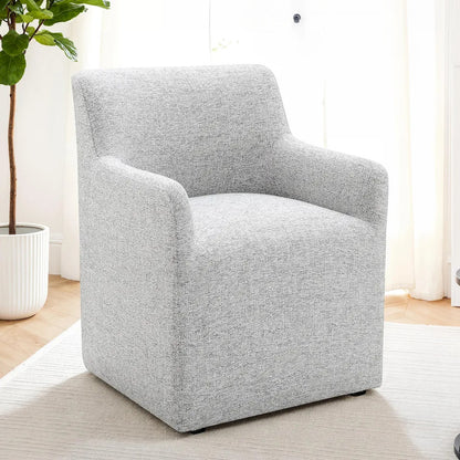 Furniture of America - Fico - Dining Arm Chair (1/CTN) - Feather Gray - FM3003LG-AC view 1