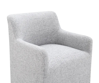 Furniture of America - Fico - Dining Arm Chair (1/CTN) - Feather Gray - FM3003LG-AC view 3