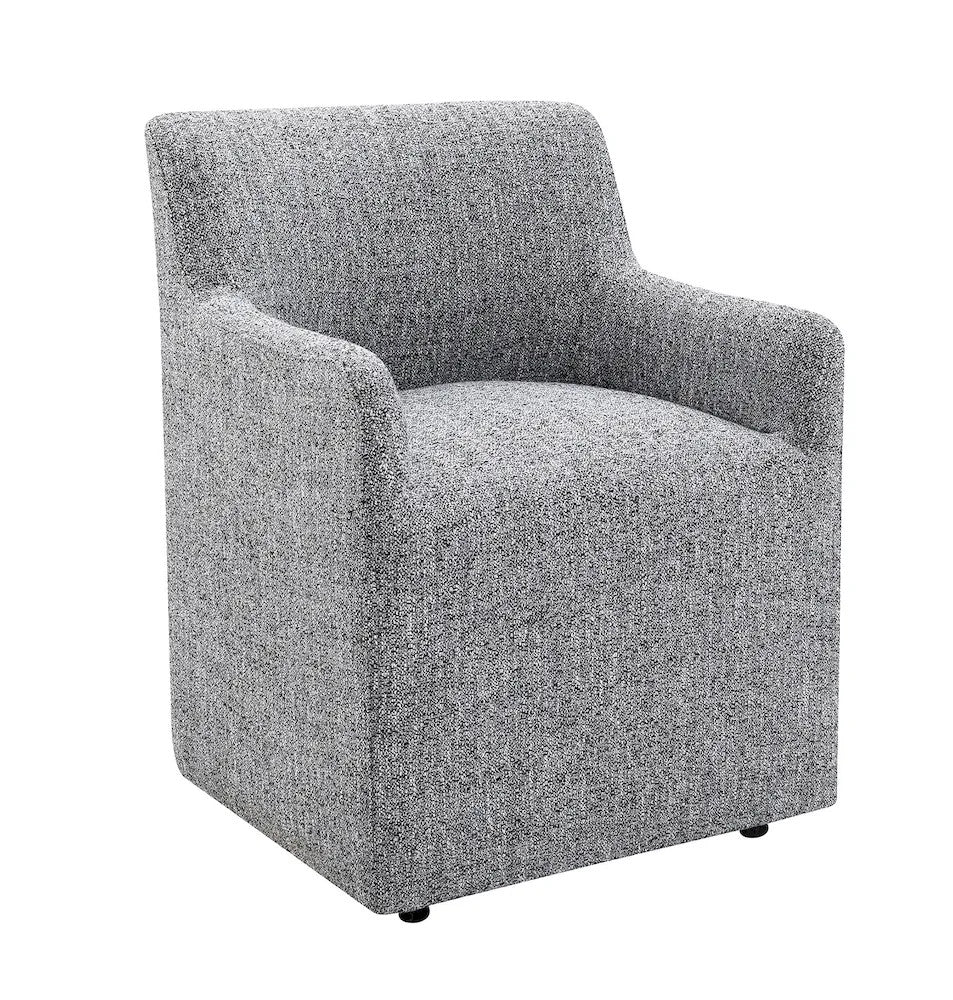 Furniture of America - Fico - Dining Arm Chair (1/CTN) - Pewter Gray - FM3003DG-AC view 2