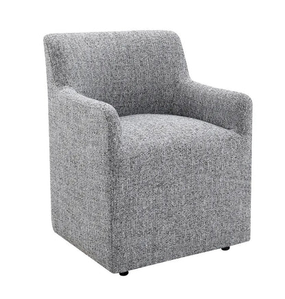Furniture of America - Fico - Dining Arm Chair (1/CTN) - Pewter Gray - FM3003DG-AC view 2