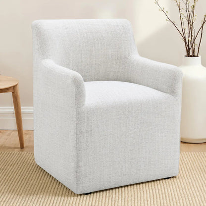 Furniture of America - Fico - Dining Arm Chair (1/CTN) - Pristine White - FM3003WH-AC view 1