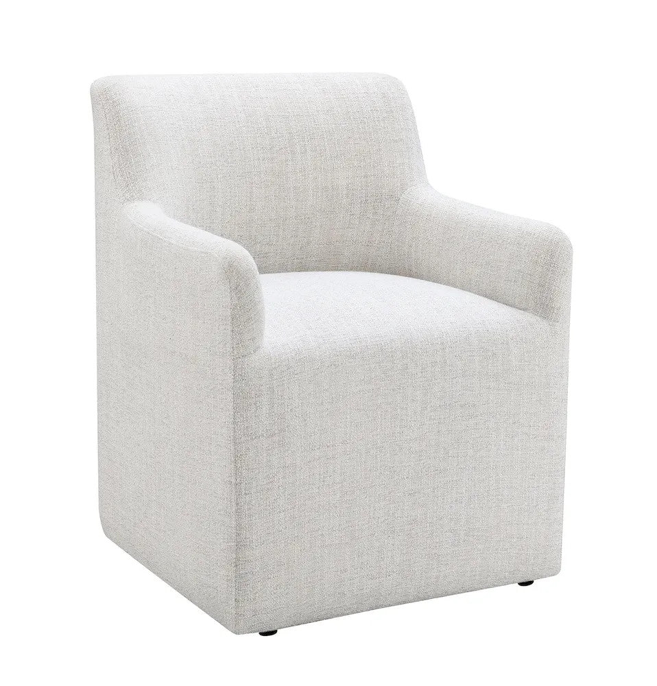 Furniture of America - Fico - Dining Arm Chair (1/CTN) - Pristine White - FM3003WH-AC view 2