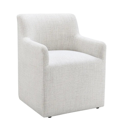 Furniture of America - Fico - Dining Arm Chair (1/CTN) - Pristine White - FM3003WH-AC view 2