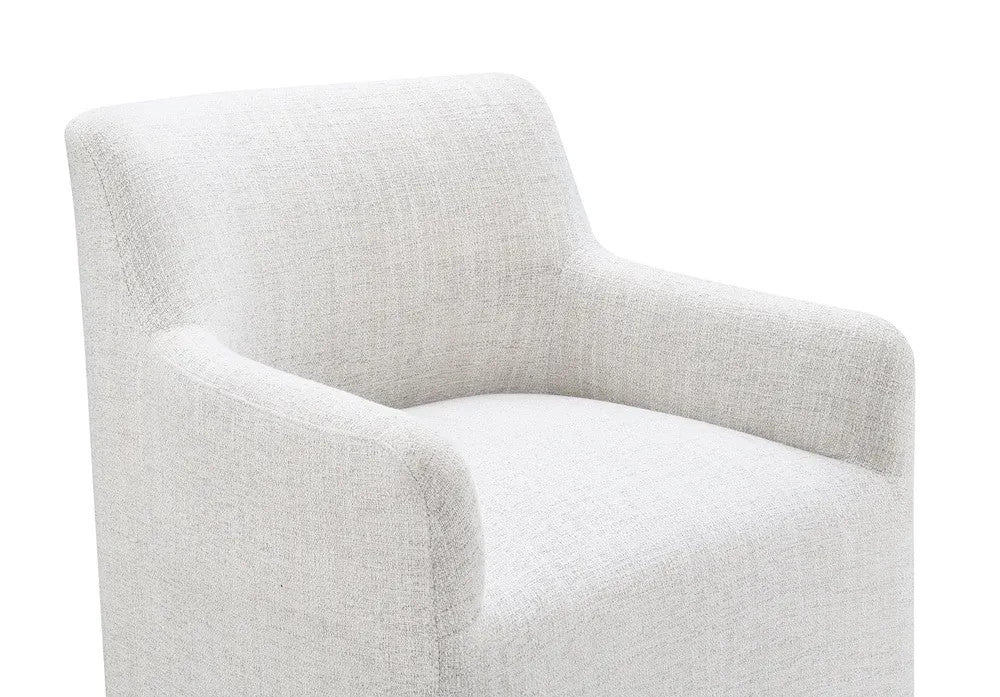 Furniture of America - Fico - Dining Arm Chair (1/CTN) - Pristine White - FM3003WH-AC view 3