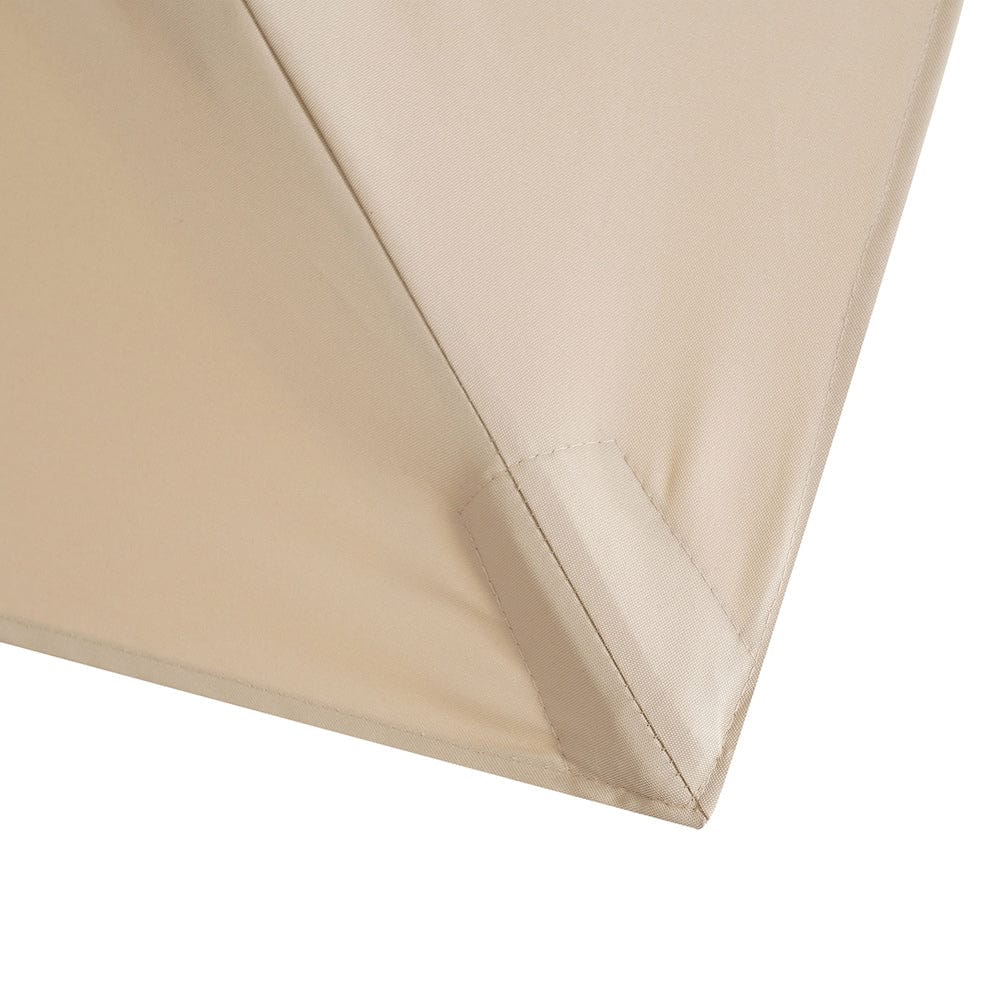 Furniture of America - Fida 8' Square Umbrella with Base in Beige - LA-A029BG+BASE View 6