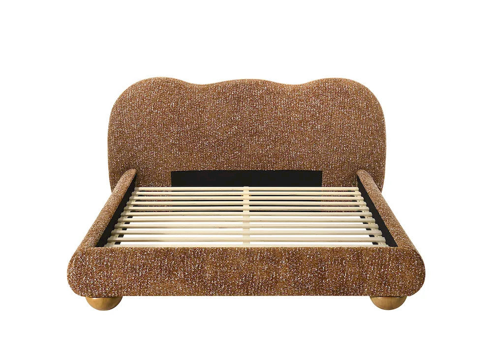 Furniture of America - Finamore - E.King Bed - Terracotta Brown - FM72005DB-EK-BED view 3