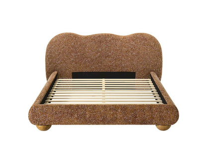 Furniture of America - Finamore - E.King Bed - Terracotta Brown - FM72005DB-EK-BED view 3