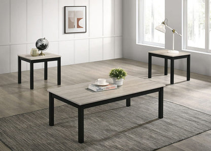 Furniture of America - Findlay 3 Pc. Table Set in Light Gray - FM42900LG-3PK View 1
