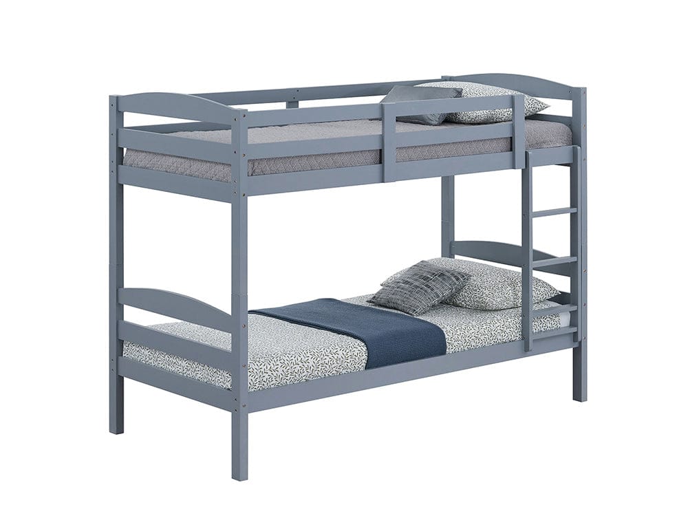 Furniture of America - Finsbury Twin/Twin Bunk in Gray - FM-BK110GY-T View 2