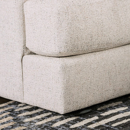 Furniture of America - Flintshire Sofa + Loveseat in Beige - SM1210-2PC View 4