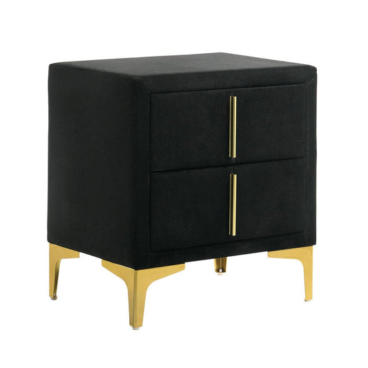Furniture of America - Florizel Nightstand in Black - CM7411BK-N View 1