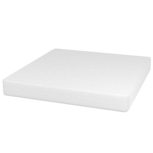 Furniture of America - Forsythia 10" E.King Green Tea Gel Memory Foam (Roll-In-A-Box) in White - DM710-EK View 1