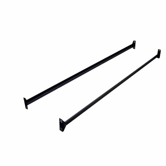 Furniture of America - Framos 76" Twin/Full Bolt-On Rail in Black - MT-RAIL-TF-BOLT View 1