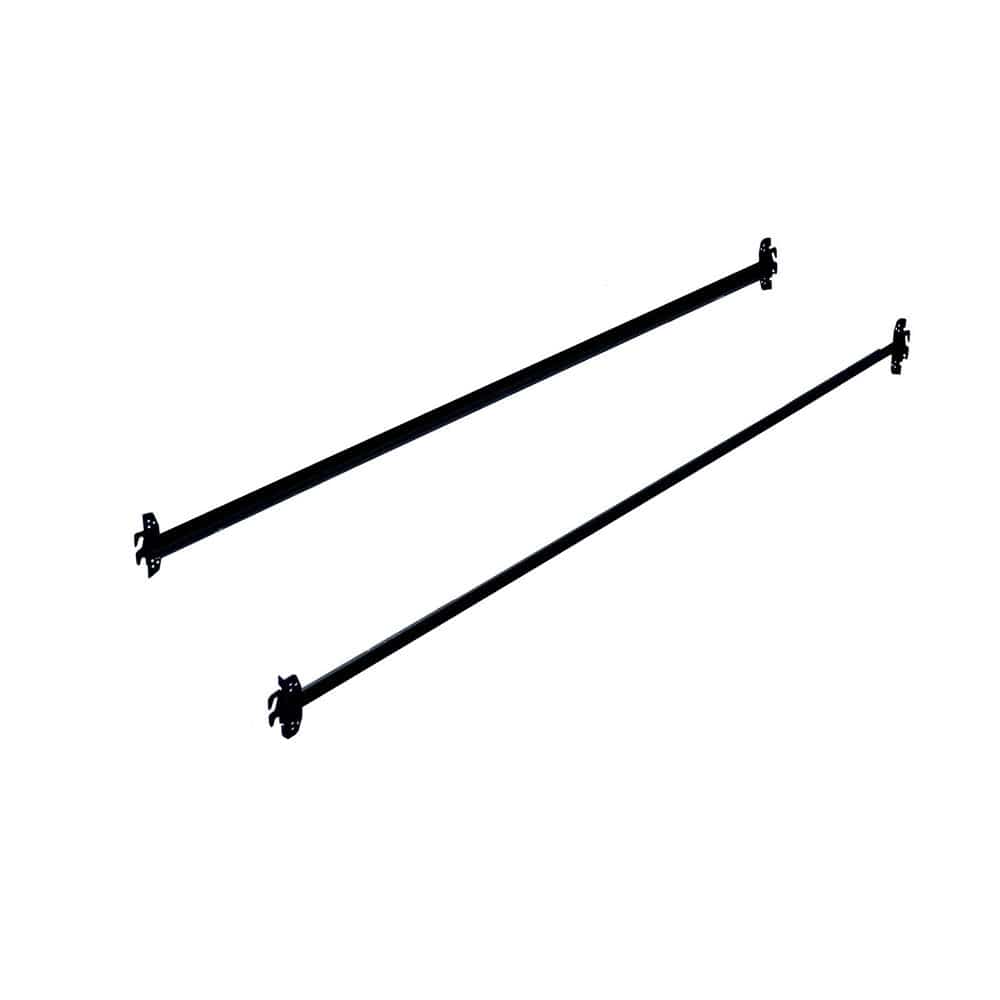 Furniture of America - Framos 76" Twin/Full Hook-In Rail in Black - MT-RAIL-TF-HOOK IN View 1