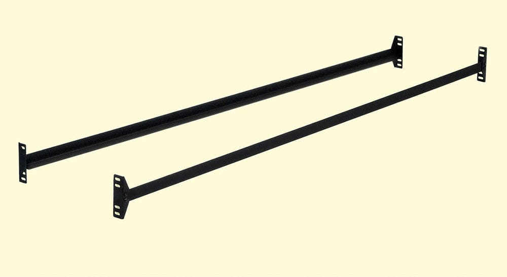 Furniture of America - Framos 82" Queen Bolt-On Rail in Black - MT-RAIL-Q-BOLT View 2