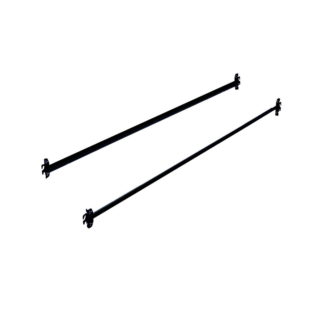 Furniture of America - Framos 82" Queen Hook-In Rail in Black - MT-RAIL-Q-HOOK IN View 1