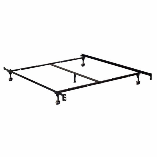 Furniture of America - Framos Full/Queen Adjustable Frame (4 Legs) in Black - MT-FRAM-FQ View 1