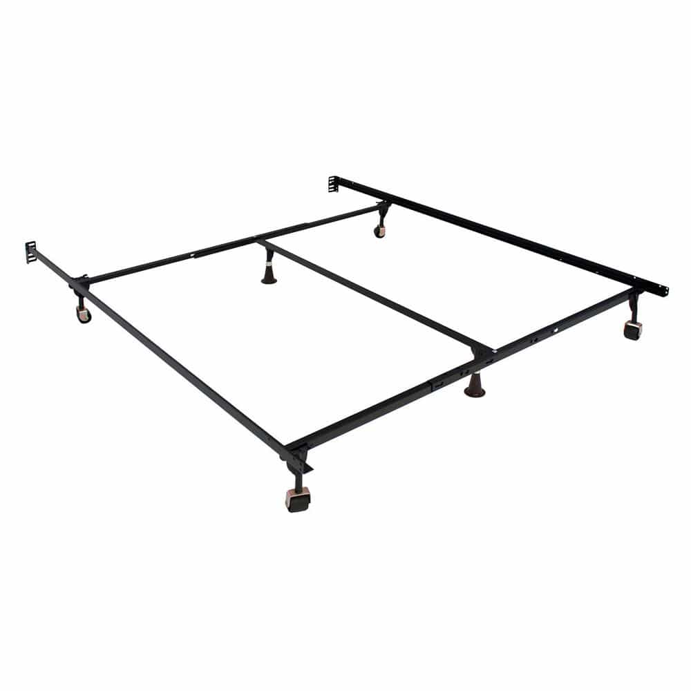Furniture of America - Framos Queen/King Adjustable Frame (4 Legs) in Black - MT-FRAM-QK View 1