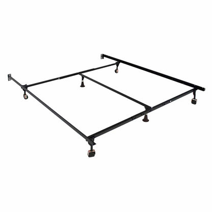 Furniture of America - Framos Queen/King Adjustable Frame (4 Legs) in Black - MT-FRAM-QK View 1