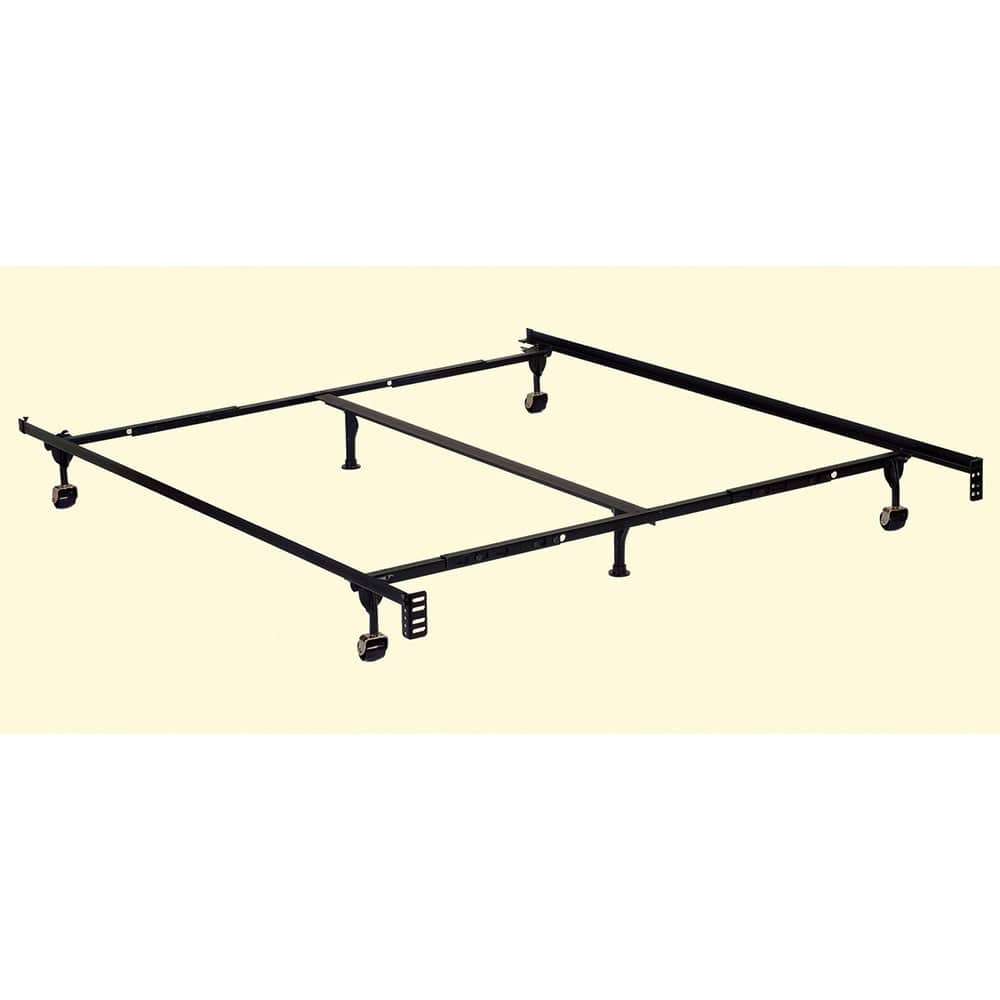 Furniture of America - Framos Queen/King Adjustable Frame (4 Legs) in Black - MT-FRAM-QK View 2
