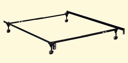 Furniture of America - Framos Twin/Full Adjustable Frame (4 Legs) in Black - MT-FRAM-TF View 2