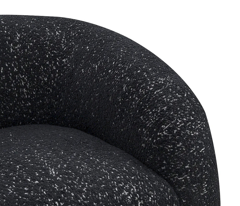 Furniture of America - Freja - Swivel Chair, Black - FM-AC6003BK-SW view 5