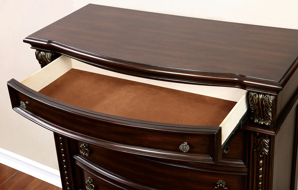 Furniture of America - Fromberg Chest in Brown Cherry - FM7670C View 2