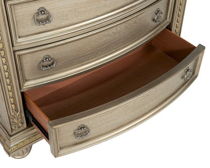 Furniture of America - Fromberg - Chest w/Marble Insert - FM7670GD-C view 4