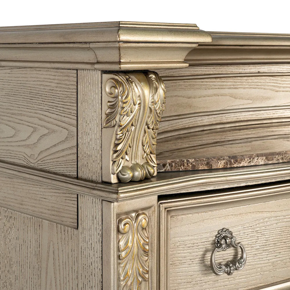 Furniture of America - Fromberg - Chest w/Marble Insert - FM7670GD-C view 5