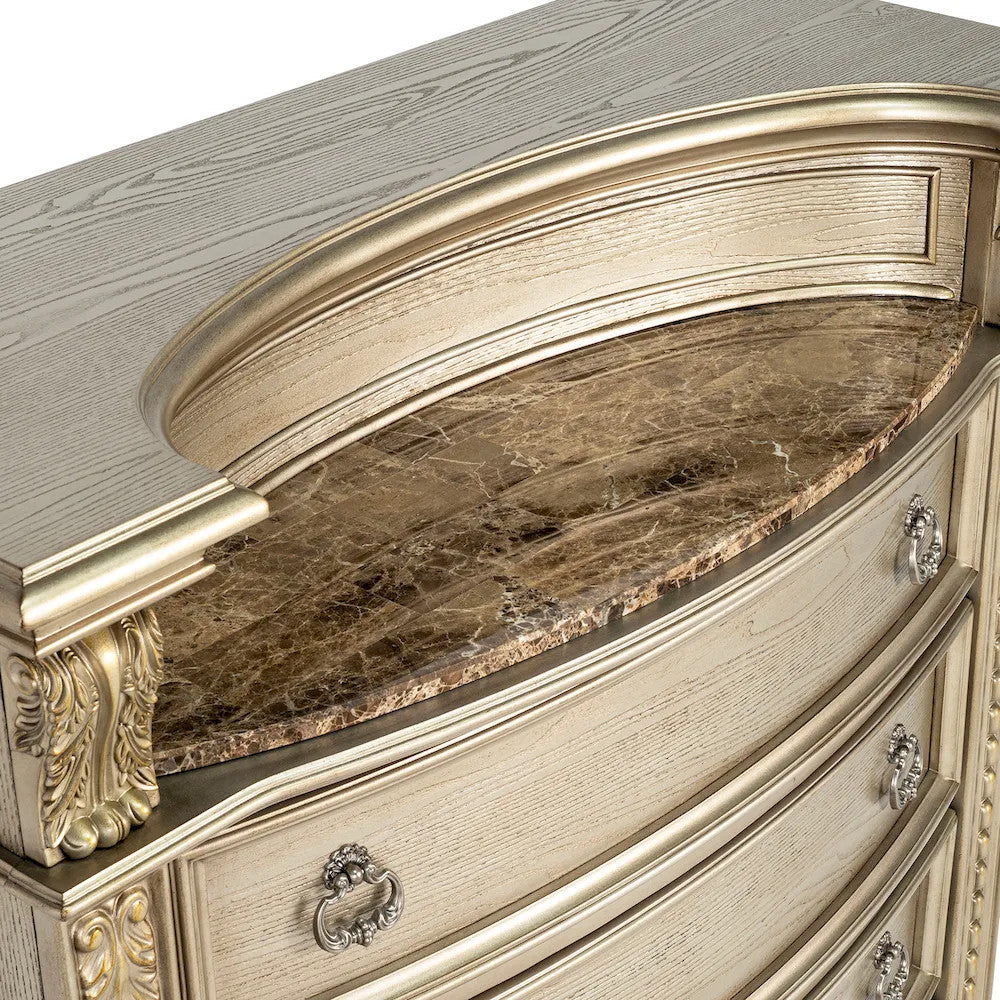 Furniture of America - Fromberg - Chest w/Marble Insert - FM7670GD-C view 6