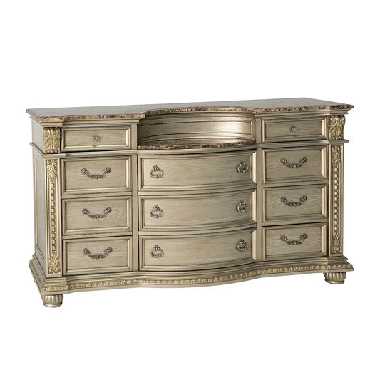 Furniture of America - Fromberg - Dresser w/ Marble Top - FM7670GD-D view 1