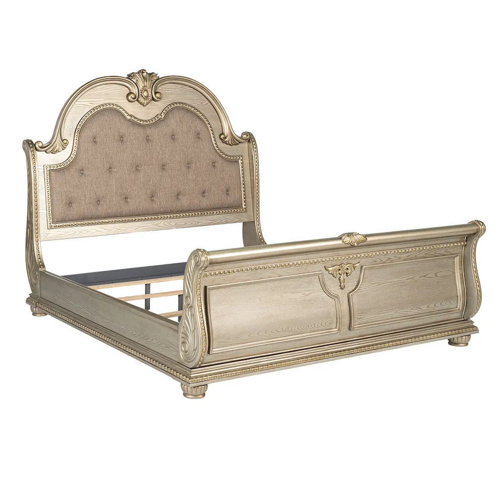Furniture of America - Fromberg - E.King Bed - FM7670GD-EK-BED view 3