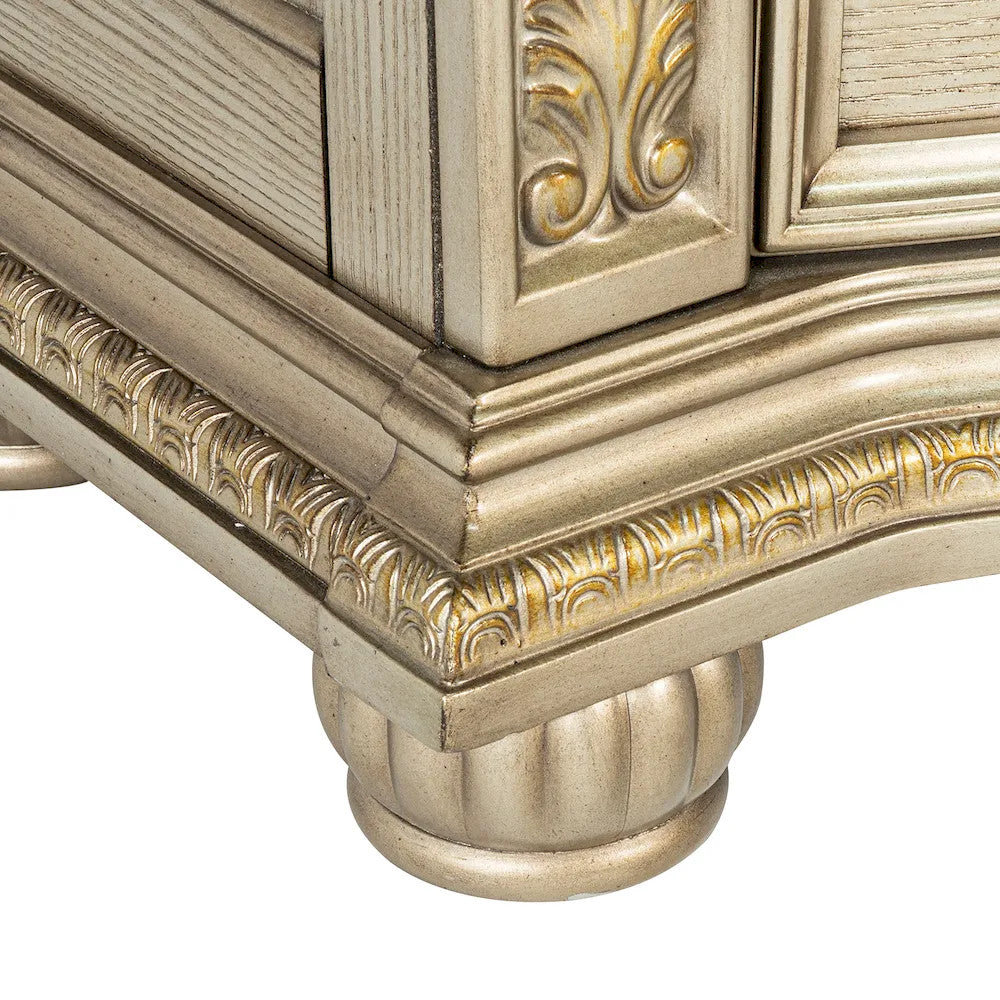Furniture of America - Fromberg - Nightstand w/ Marble Top - FM7670GD-N view 9
