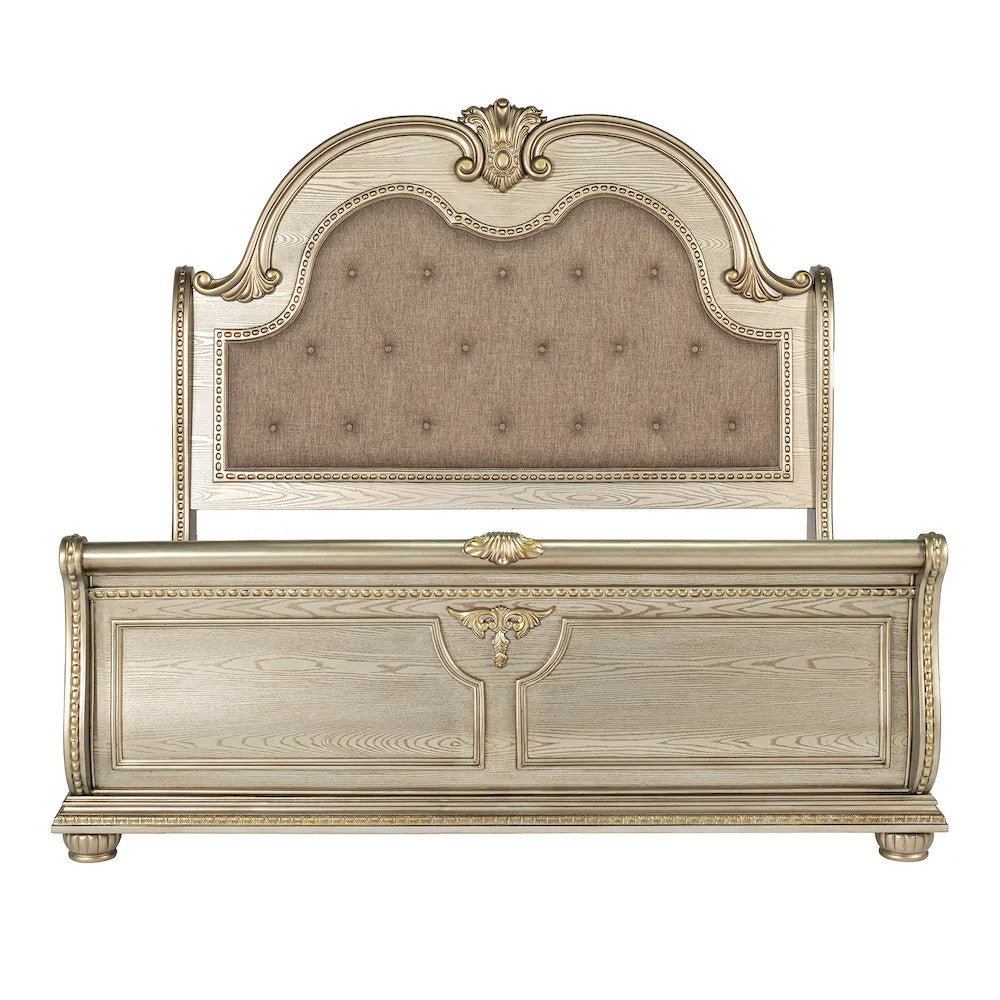 Furniture of America - Fromberg - Queen Bed - FM7670GD-Q-BED view 3