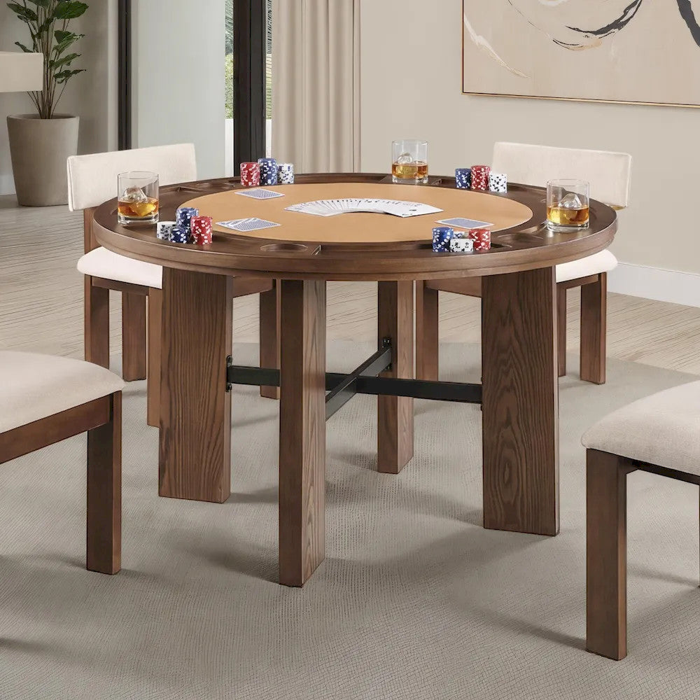 Furniture of America - Gaetani - Dining Table - FM-GM701BR-T view 2