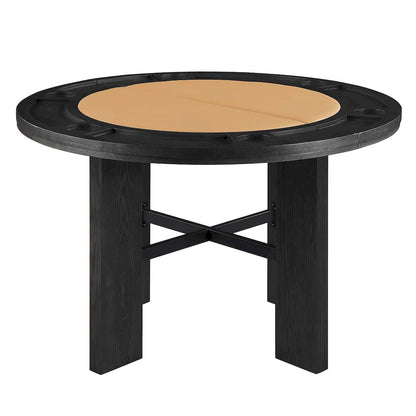 Furniture of America - Gaetani - Game Table - FM-GM701BK-T view 1