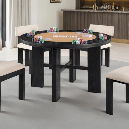 Furniture of America - Gaetani - Game Table - FM-GM701BK-T view 4