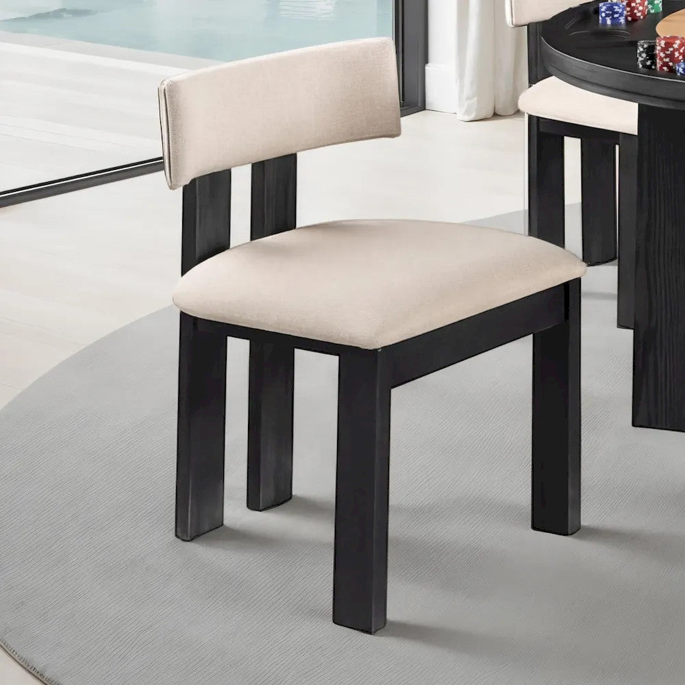 Furniture of America - Gaetani - Side Chair (Set of 2) - Black - FM-GM701BK-SC-2PK view 1