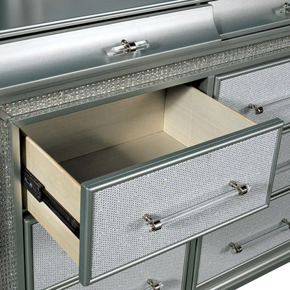 Furniture of America - Galea - Dresser w/ LED - FM74006SV-D view 4