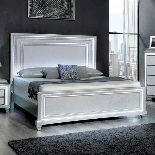 Furniture of America - Galea - Queen Bed - FM74006SV-Q-BED view 1