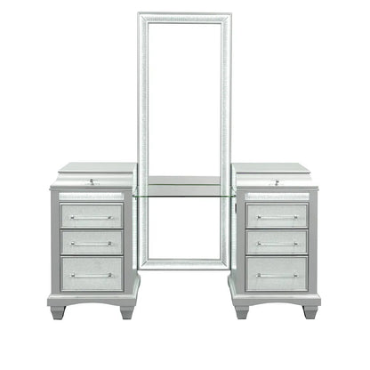 Furniture of America - Galea - Vanity w/ Stool - FM74006SV-V-SET view 4
