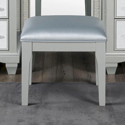 Furniture of America - Galea - Vanity w/ Stool - FM74006SV-V-SET view 5