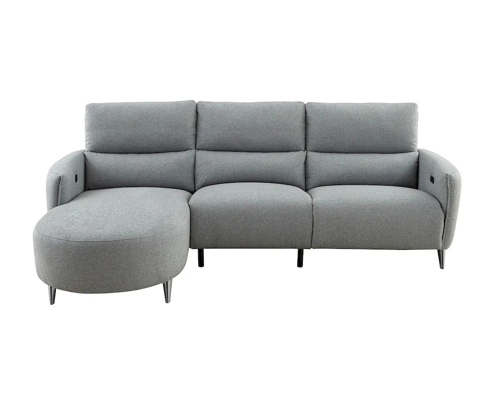 Furniture of America - Galten - Power Sectional - Gray - CM9942GY-SECT-PM-L view 2