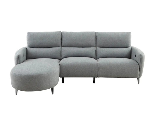 Furniture of America - Galten - Power Sectional - Gray - CM9942GY-SECT-PM-L view 2