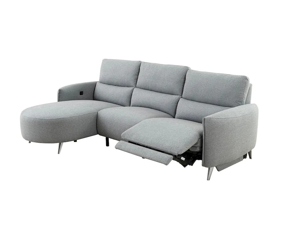 Furniture of America - Galten - Power Sectional - Gray - CM9942GY-SECT-PM-L view 3