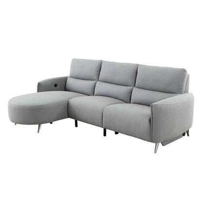 Furniture of America - Galten - Power Sectional - Gray - CM9942GY-SECT-PM-L view 4