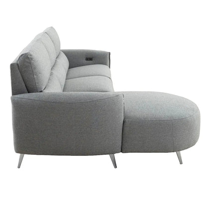 Furniture of America - Galten - Power Sectional - Gray - CM9942GY-SECT-PM-L view 6