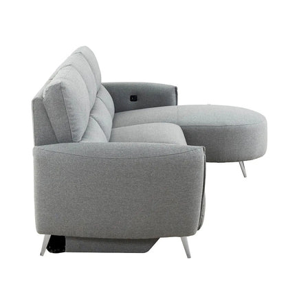 Furniture of America - Galten - Power Sectional - Gray - CM9942GY-SECT-PM-R view 7