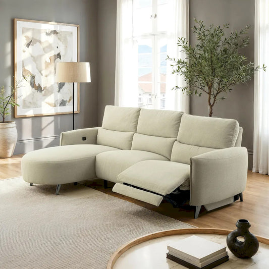 Furniture of America - Galten - Power Sectional - Latte - CM9942LB-SECT-PM-L view 1